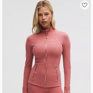Define jacket nulu Lululemon dusk rose NEW